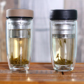 Garrafa de água de infusão de chá de vidro de alta qualidade e garrafa de vidro de vidro